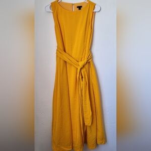 ANN TAYLOR marigold midi dress size M